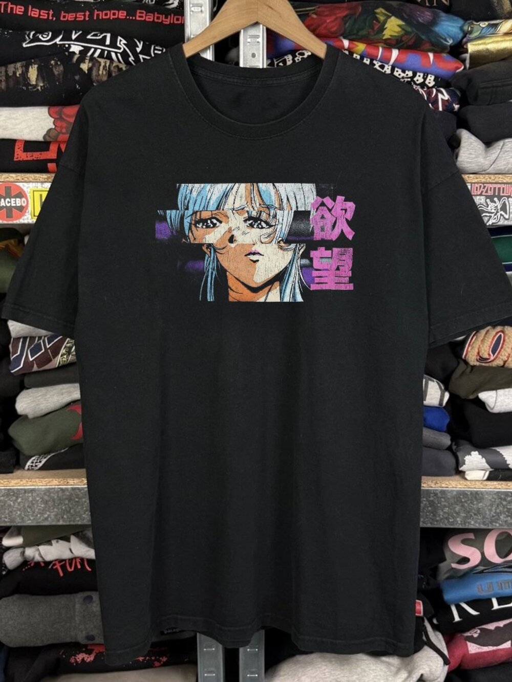 Rare Macross II Washed Black Tee